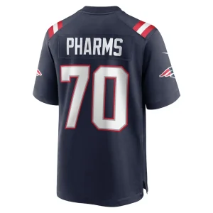 Jeremiah pharms jr. new england patriots nike team game jersey Navy L
