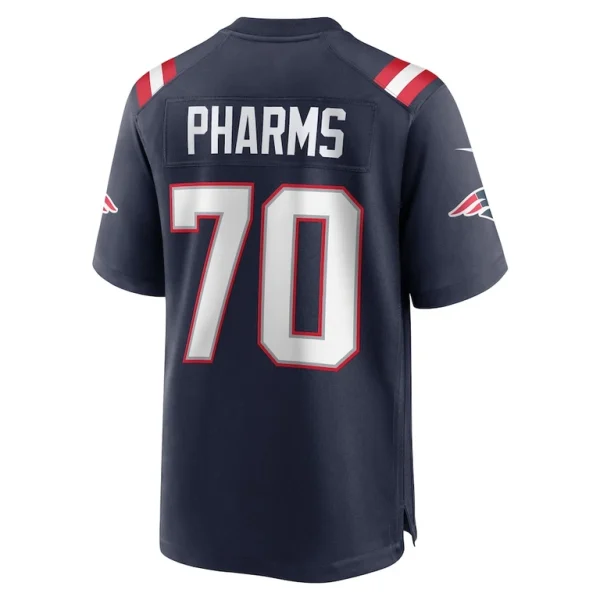 Jeremiah pharms jr. new england patriots nike team game jersey Navy L