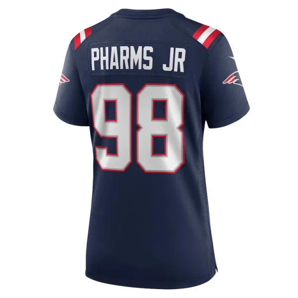 Jeremiah pharms jr. new england patriots nike womens game jersey Navy L