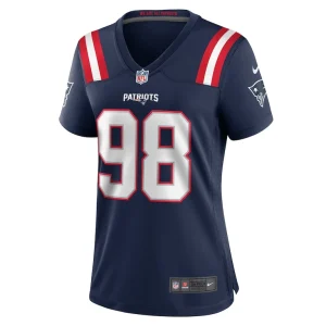 Jeremiah pharms jr. new england patriots nike womens game jersey Navy M