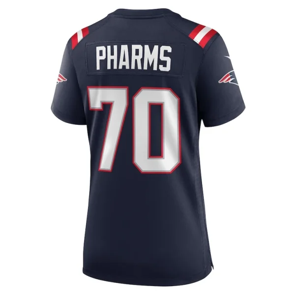Jeremiah pharms jr. new england patriots nike womens team game jersey Navy L