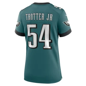 Jeremiah trotter jr. philadelphia eagles nike womens team game jersey Midnight green L