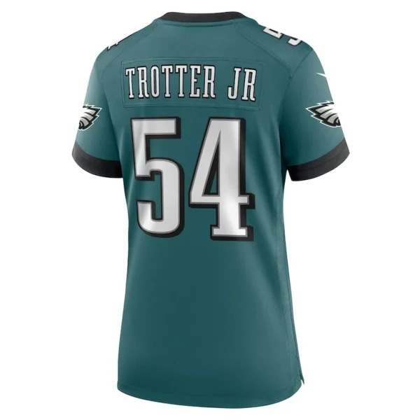 Jeremiah trotter jr. philadelphia eagles nike womens team game jersey Midnight green L