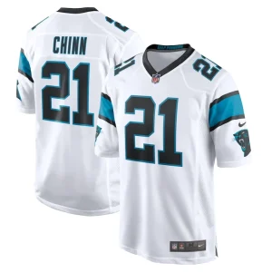 Jeremy chinn carolina panthers nike game jersey White
