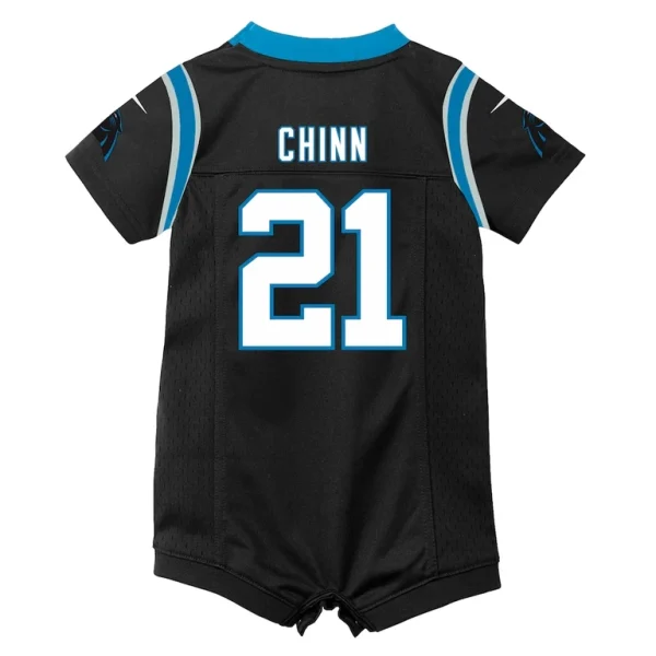 Jeremy chinn carolina panthers nike newborn romper game jersey Black 6 9 MO