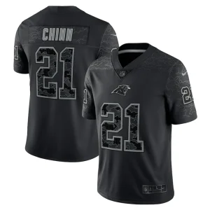 Jeremy chinn carolina panthers nike rflctv limited jersey Black