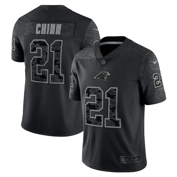 Jeremy chinn carolina panthers nike rflctv limited jersey Black
