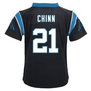 Jeremy chinn carolina panthers nike toddler game jersey Black 4T