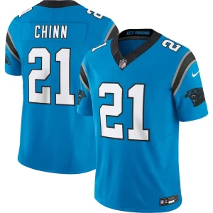 Jeremy chinn carolina panthers nike vapor f.u.s.e. limited jersey Blue