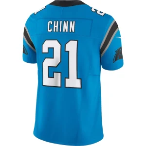 Jeremy chinn carolina panthers nike vapor f.u.s.e. limited jersey Blue L