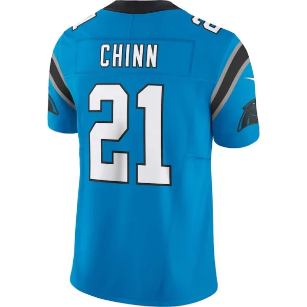 Jeremy chinn carolina panthers nike vapor f.u.s.e. limited jersey Blue L