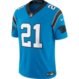 Jeremy chinn carolina panthers nike vapor f.u.s.e. limited jersey Blue M