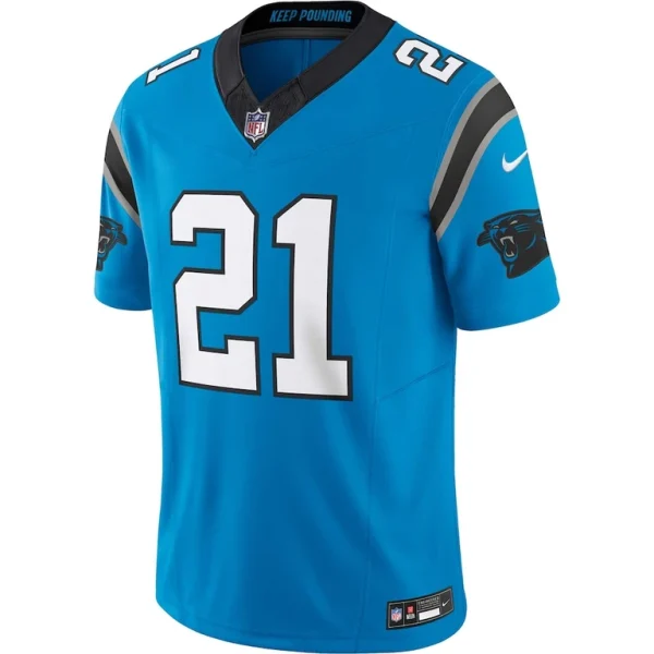 Jeremy chinn carolina panthers nike vapor f.u.s.e. limited jersey Blue M