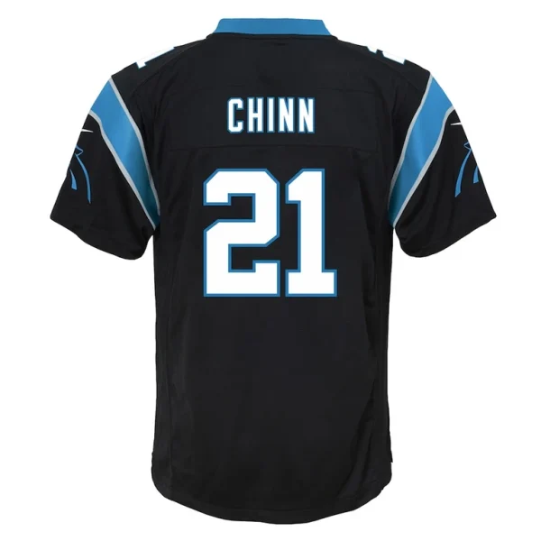Jeremy chinn carolina panthers nike youth game jersey Black Yth L