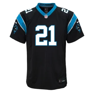 Jeremy chinn carolina panthers nike youth game jersey Black Yth M
