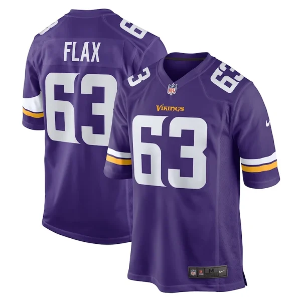 Jeremy flax minnesota vikings nike game jersey Purple