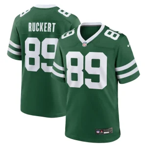 Jeremy ruckert new york jets nike team game jersey Legacy green