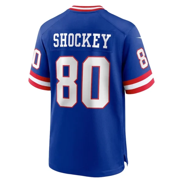 Jeremy shockey new york giants nike classic retired player game jersey Royal L