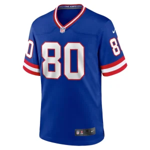Jeremy shockey new york giants nike classic retired player game jersey Royal M
