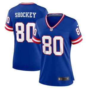 Jeremy shockey new york giants nike womens classic retired player game jersey Royal