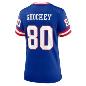 Jeremy shockey new york giants nike womens classic retired player game jersey Royal L