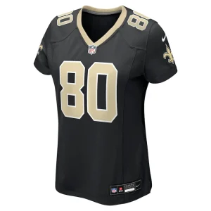 Jermaine jackson new orleans saints nike womens game jersey Black M