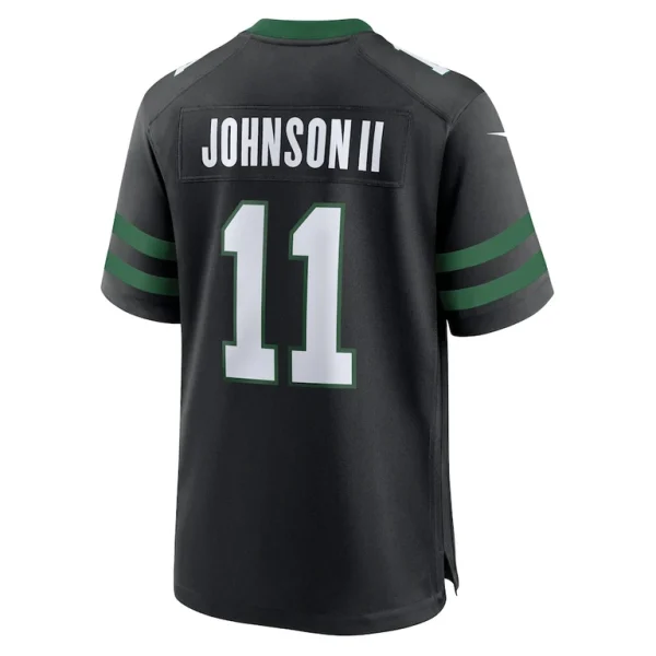 Jermaine johnson ii new york jets nike alternate game jersey Legacy black L