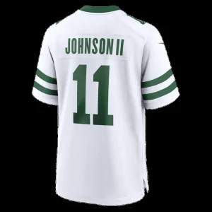 Jermaine johnson ii new york jets nike alternate game jersey Spotlight white L