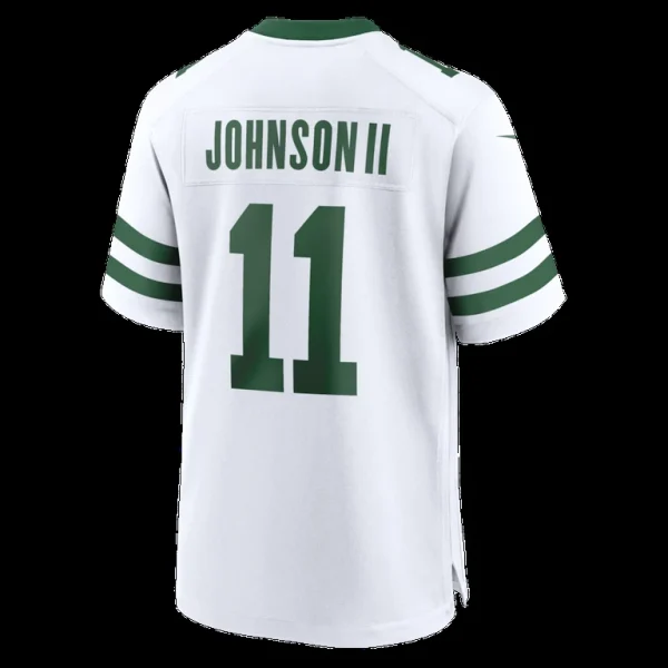 Jermaine johnson ii new york jets nike alternate game jersey Spotlight white L