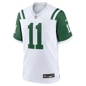 Jermaine johnson ii new york jets nike classic alternate game jersey White M