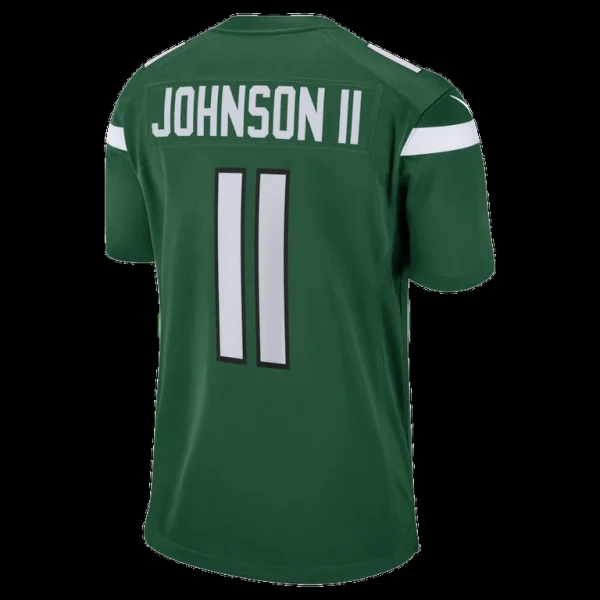 Jermaine johnson ii new york jets nike game jersey Gotham green L
