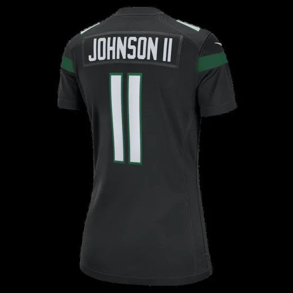 Jermaine johnson ii new york jets nike womens alternate game jersey Stealth black L