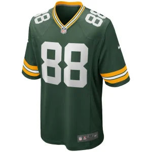 Jermichael finley green bay packers nike game retired player jersey Green M