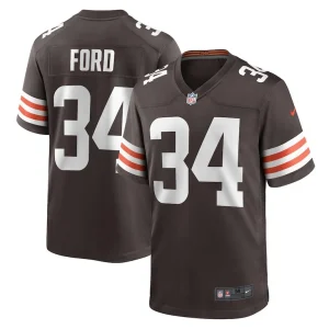 Jerome ford cleveland browns nike game player jersey Brown