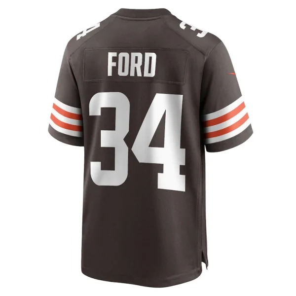 Jerome ford cleveland browns nike game player jersey Brown L