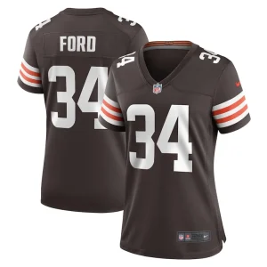 Jerome ford cleveland browns nike womens game player jersey Brown