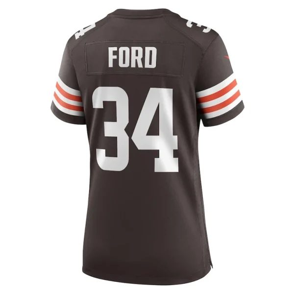 Jerome ford cleveland browns nike womens game player jersey Brown L