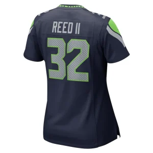 Jerrick reed ii seattle seahawks nike womens game jersey College navy L