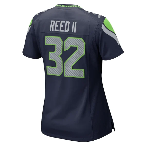 Jerrick reed ii seattle seahawks nike womens game jersey College navy L