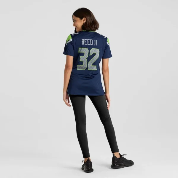 Jerrick reed ii seattle seahawks nike womens team game jersey College navy 2XL
