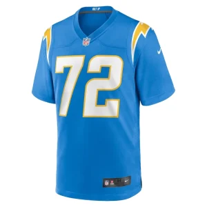 Jerrod clark los angeles chargers nike team game jersey Powder blue M