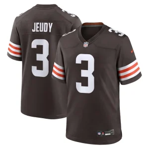 Jerry jeudy cleveland browns nike game jersey Brown