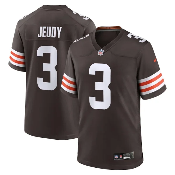 Jerry jeudy cleveland browns nike game jersey Brown