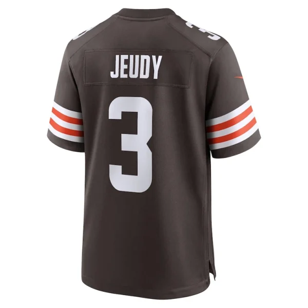 Jerry jeudy cleveland browns nike game jersey Brown L