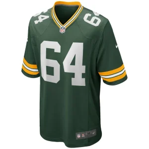Jerry kramer green bay packers nike game retired player jersey Green M
