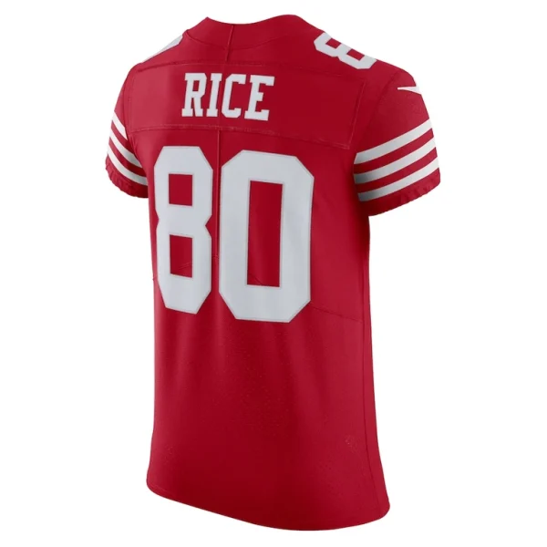 Jerry rice san francisco 49ers nike vapor elite retired player jersey Scarlet 48