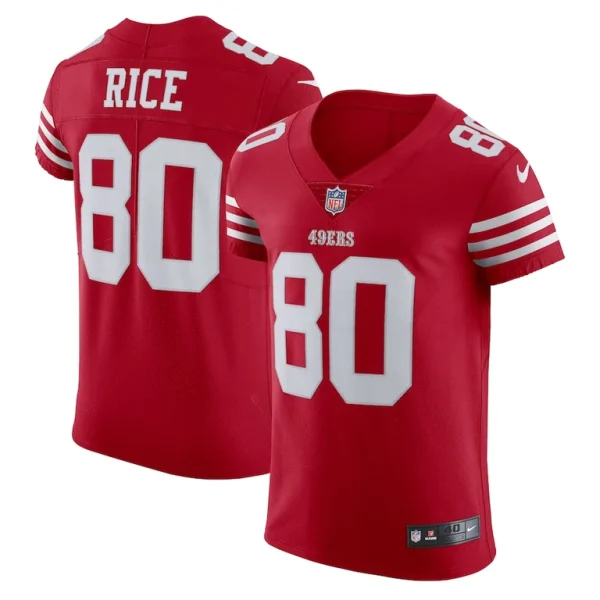 Jerry rice san francisco 49ers nike vapor elite retired player jersey Scarlet