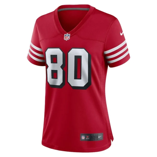 Jerry rice san francisco 49ers nike womens alternate game jersey Scarlet M