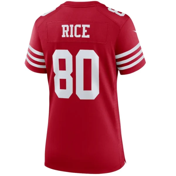 Jerry rice san francisco 49ers nike womens retired player game jersey Scarlet L