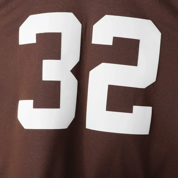 Jim brown cleveland browns 1964 mitchell ness authentic throwback retired player jersey Brown 48